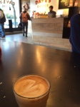 The cortado from Dave's Coffee in Providence.